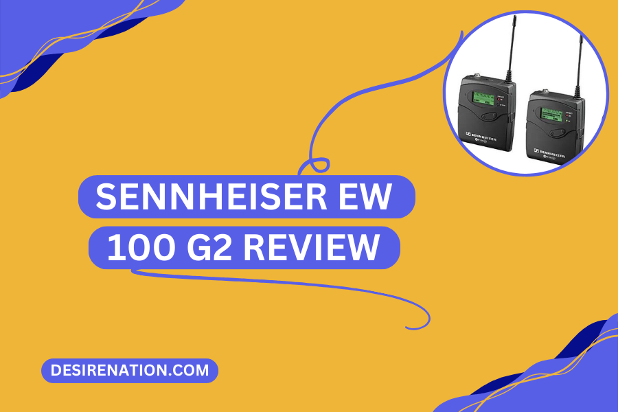 Microphone HF Sennheiser EW 100 G2 - Real'is