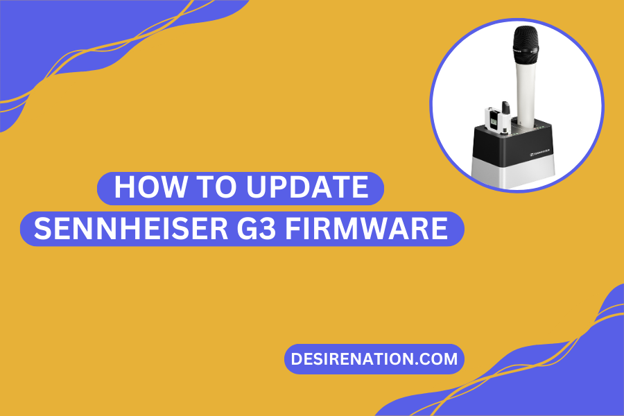 How to Update Sennheiser G3 Firmware
