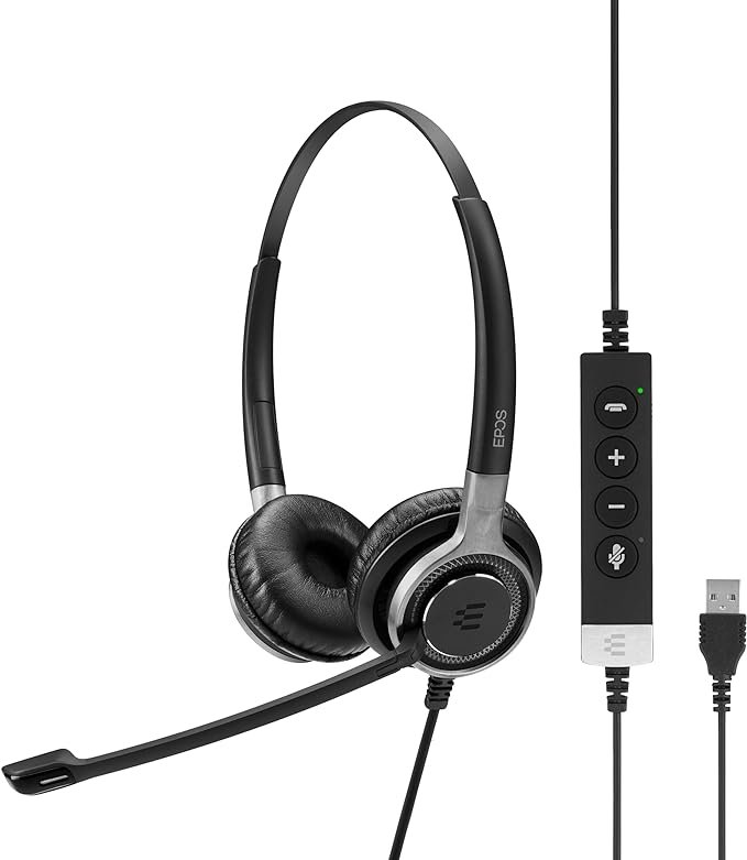 Sennheiser SC 660 ANC USB (508311) - Double-Sided (Binaural) Business Headset