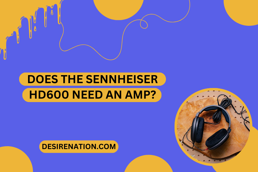 Does the Sennheiser HD600 Need an Amp?