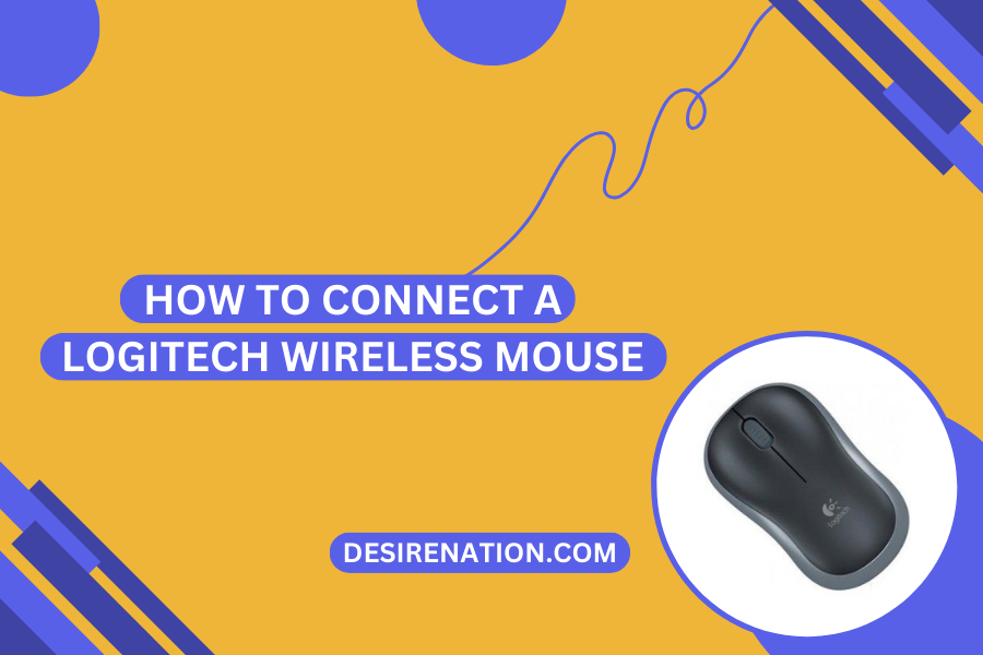 How to Connect a Logitech Wireless Mouse