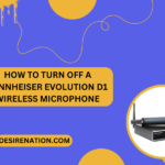 How to Turn Off a Sennheiser Evolution D1 Wireless Microphone