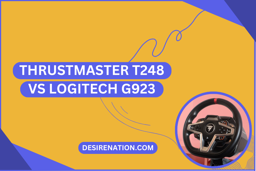 Thrustmaster T248 vs Logitech G923