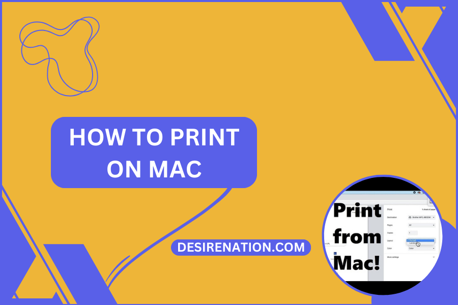 How To Print On Mac