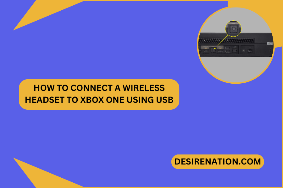 How to Connect a Wireless Headset to Xbox One Using USB