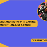 what does afk mean in gaming