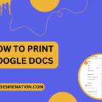 How to Print Google Docs