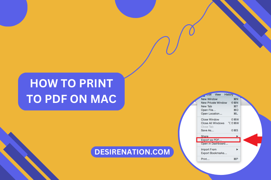 How to Print to PDF on Mac