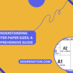 Printer Paper Sizes